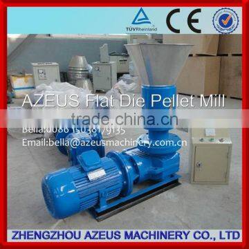 Flat Die Pellet Compress Machine For Wood Sawdust