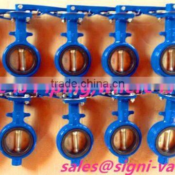 ANSI Soft Seal Center Line Wafer Butterfly Valve