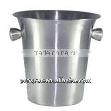 Stainless steel Ice bucket with handle