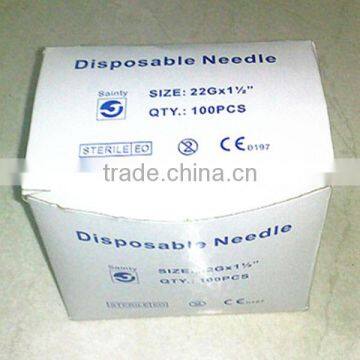 31GX1/2'' Disposable Hypodermic Needle photo-3