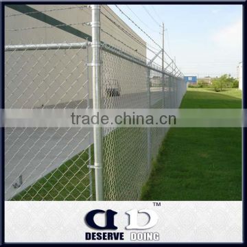 Tennis court link fence netting