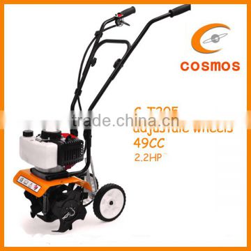 2.2hp small garden cultivator /multi-function power tiller machine