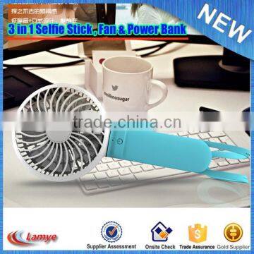 Selfie Stick, Selfie Stick Fan, Selfie Stick With Power Bank 2200mAh photo-3