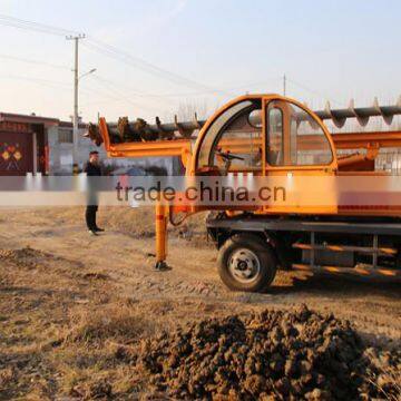 Four Wheels Pile Driver/piling Machine Pile Hammer Piledriver Pile Rig photo-2