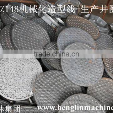 Manual/semi-automatic/automatic Manhole Cover Production Machine,2017 Customized New Style Manhole Cover Production Line photo-4