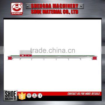 shoe upper making machine packing up conveyor shoes machine