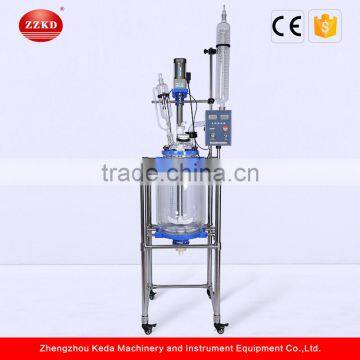 High-efficient Double Jacket Glass Reactor with no Spark and Noise free