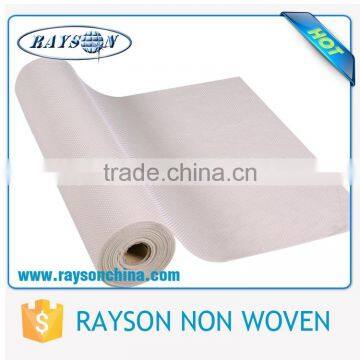 Embossed Non Woven with Rubber Dots for Disposable Slipper