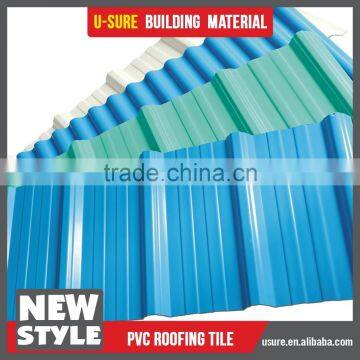 uv Protect Pvc Plastic Roof Tile Fire Rated Corrugated Sheet photo-6