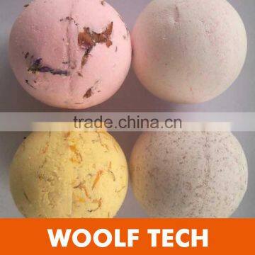 40g Handmade Bath Fizzer Bath Bombs With Dried Flowers Good for SPA photo-3