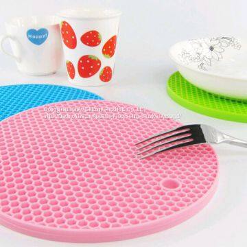 Silicone Honey Comb Design Dish Bowl Mat