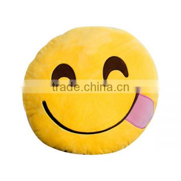 Hot Sale Soft custom whatsapp emoji pillow Wholesale