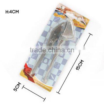 Garlic Press and Peeler Set. Stainless Steel Mincer and Silicone Peeler Tube Roller