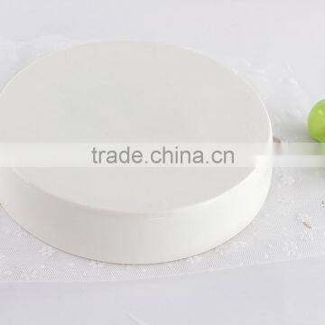 Hospitality Hotel Supply Round Eco-friendly Porcelain Plates Bakeware