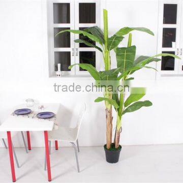 SJ030120 Indoor Decoration Foliage Tree/Plastic Plantain Tree/fake Banana Tree photo-4