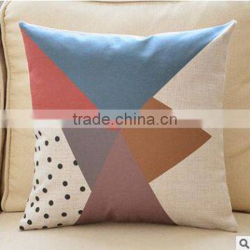 high quality latest customized linen cushion