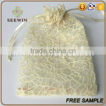 China Factory Personalized Organza Bags With Mesh photo-4