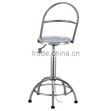 Stainless Steel Lab Stool With Backrest photo-4