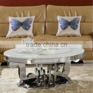 2014 New and elegant desgin round marble coffee table B1066