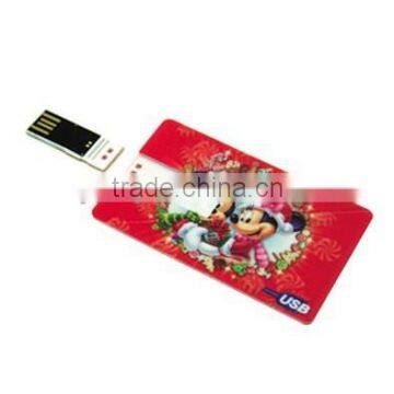 usb credit card memory stick, gift name card USB memory