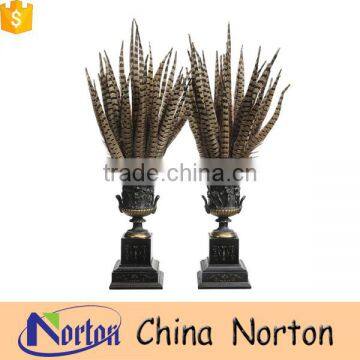 Contemporary home decor classical bronze flowerpot for sale NTBF-FL014L