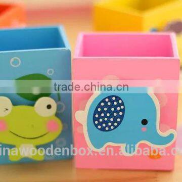 2015 Customize Wooden Stationery Box for Kids Low Price Wooden Cases photo-4