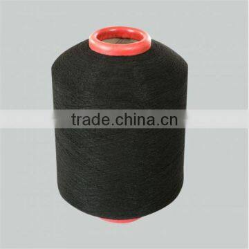 Nylon Spandex Covered Yarn 7070 Black SCY photo-2