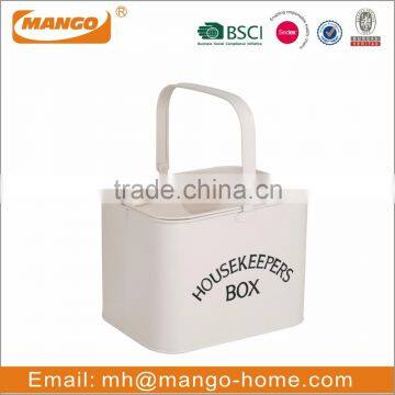 Galvanized Sheet Material Beer Ice Bucket With 6 Grid photo-3