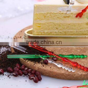 Useful Plastic 50pcs Cake Forks Set/ Disposable Plastic Fruit Forks/single Use Plastic Forks for Picnic photo-4