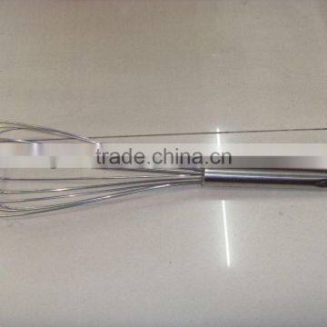 12inch Hand Held Stainless Steel Egg Rotating Whisk