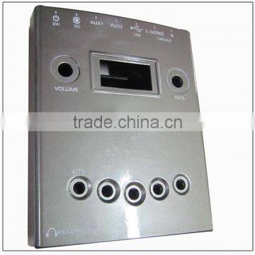 Factory Custom 3-zone ABS Plastic Electronic Drum Set photo-3