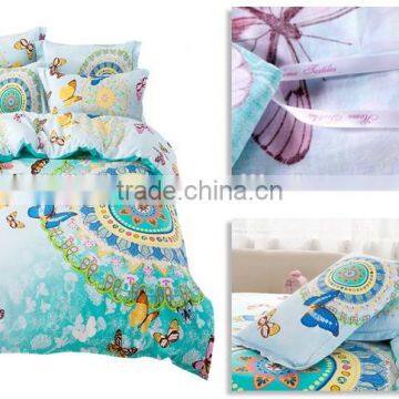 Peter Pan Style Boys Bedding, Ocean Blue Prince Bedding of Sun and Flowers BF11-05143d photo-2