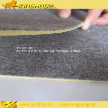 1.5mm+2.0mm Fiber Insole Coat Eva Paper Insole Board photo-2