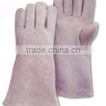 one piece back welding glove