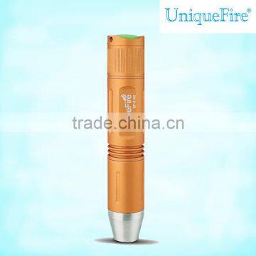 UniqueFire pen shape aluminium gemstone torch light stones flashlights