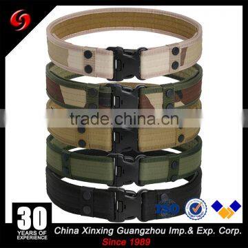 Loop and hook lightweight duty field security police military army camouflage belt