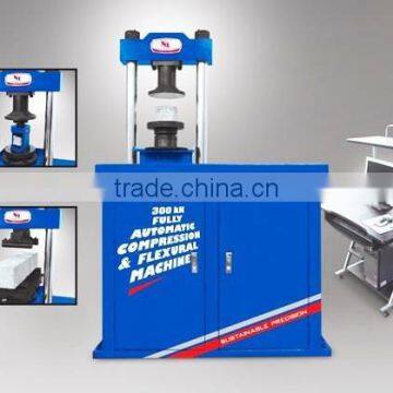 Automatic Mortar Compression / Flexural & Concrete Flexural Machine 300 kN