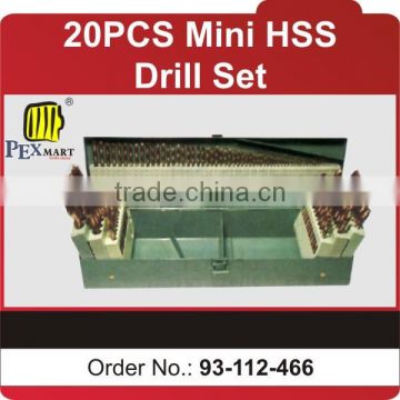 115pcs HSS drill set