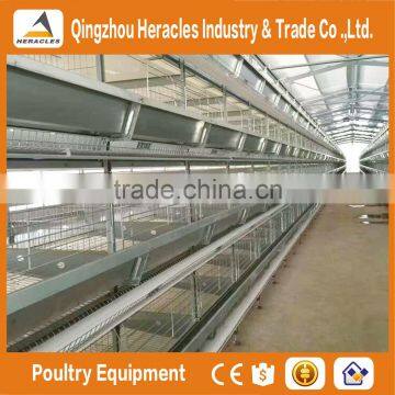 Heracles Best Design Durable Automatic H Type Battery Layer Chicken Cage photo-2