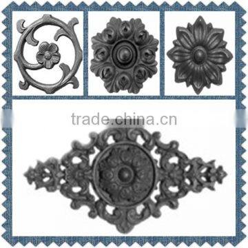 metal fence decoration