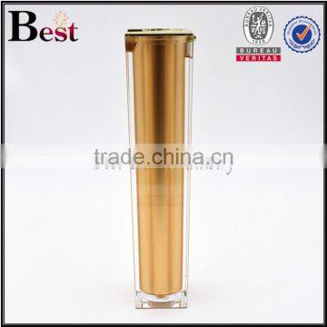 50ml Gold Acrylic Spray Pump Bottle Luxury Pump Pressure Spray Bottle for Lotion photo-2