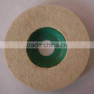 wool buffing pad