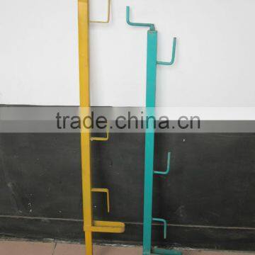 Scaffolding adjustable steel handrails for construction