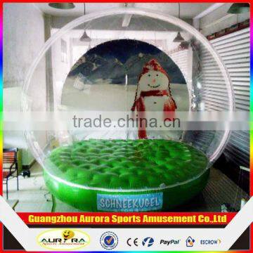 New Finished Life Size Snow Globe Clear Inflatable Dome for Live Show photo-6