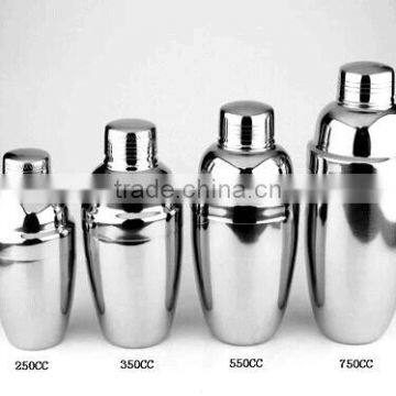 550ml bar use stainless steel cocktail shaker