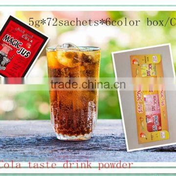 Concentrate Carbonated drinks flavoured fruits ssorted drinks powder