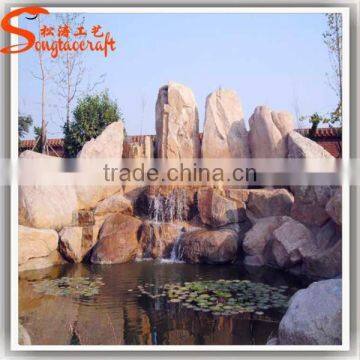 Landscape Square Water Fountain Statues Outdoor Stone Fountain With Water Fountain Pump photo-5