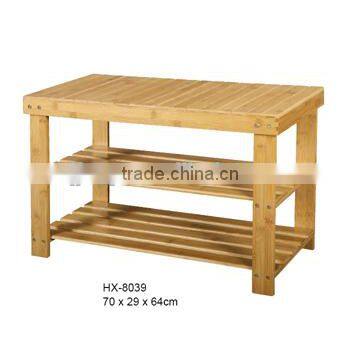 Bamboo Shoe Rack