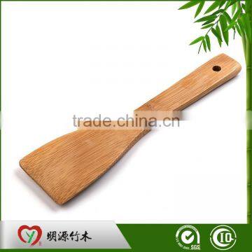 Custom Kitchen Eco-friendly Bamboo Natural One Piece Spatula photo-2