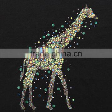 Custom Factory Black Printing Plain Men Cotton t Shirt photo-4